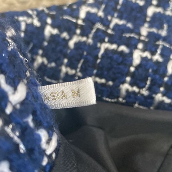 Blue Tweed Dress - Picture 11 of 11